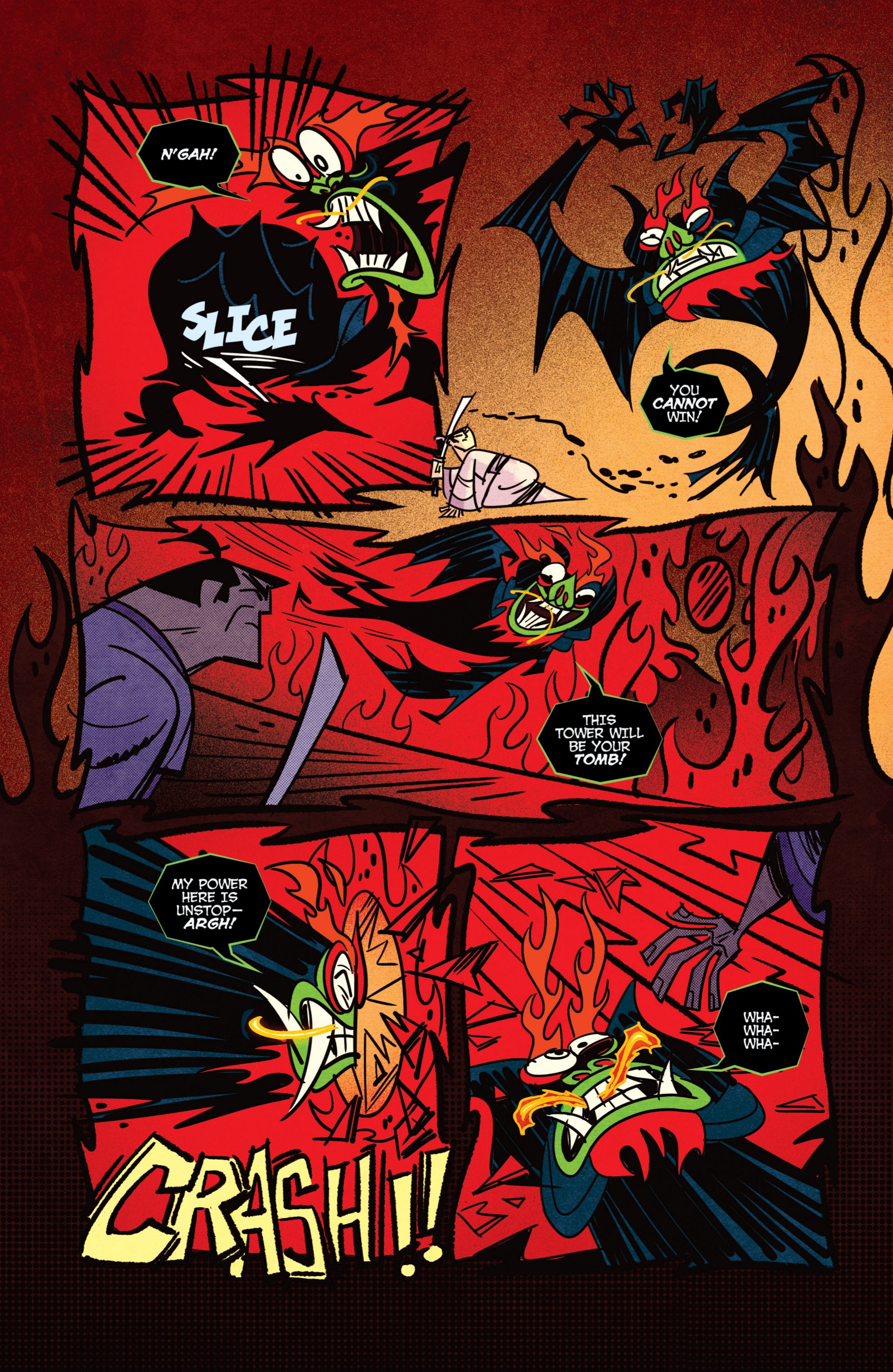 Read online Samurai Jack comic -  Issue #5 - 12