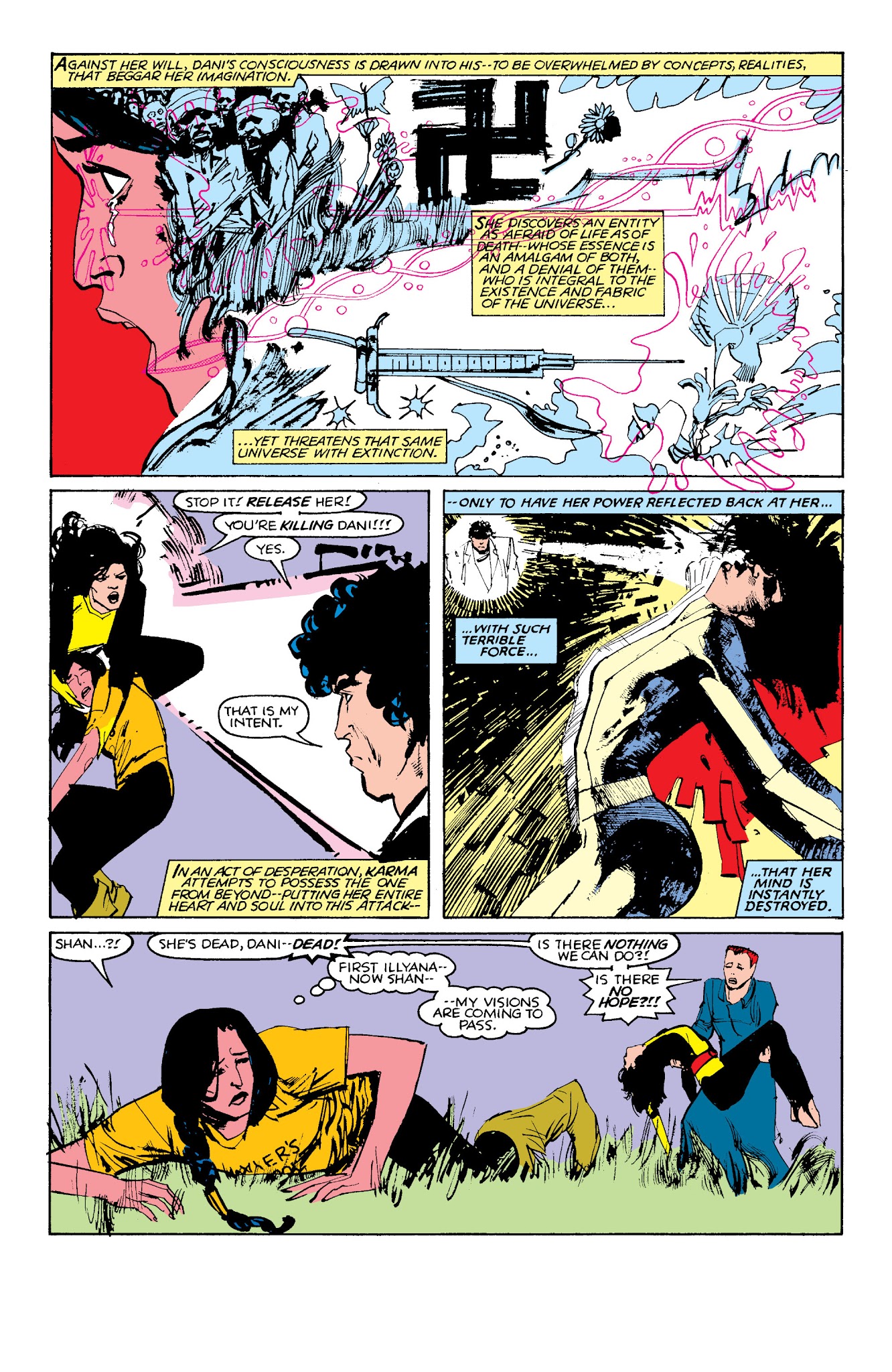 Read online New Mutants Classic comic -  Issue # TPB 5 - 181