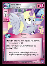 My Little Pony Party Mare, Living it Up Seaquestria and Beyond CCG Card
