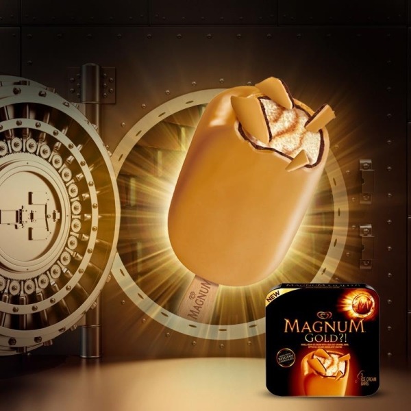 News New Magnum Gold?! Ice Cream Bars Brand Eating