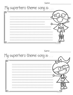 Superhero Theme Songs for Children, With Tune
