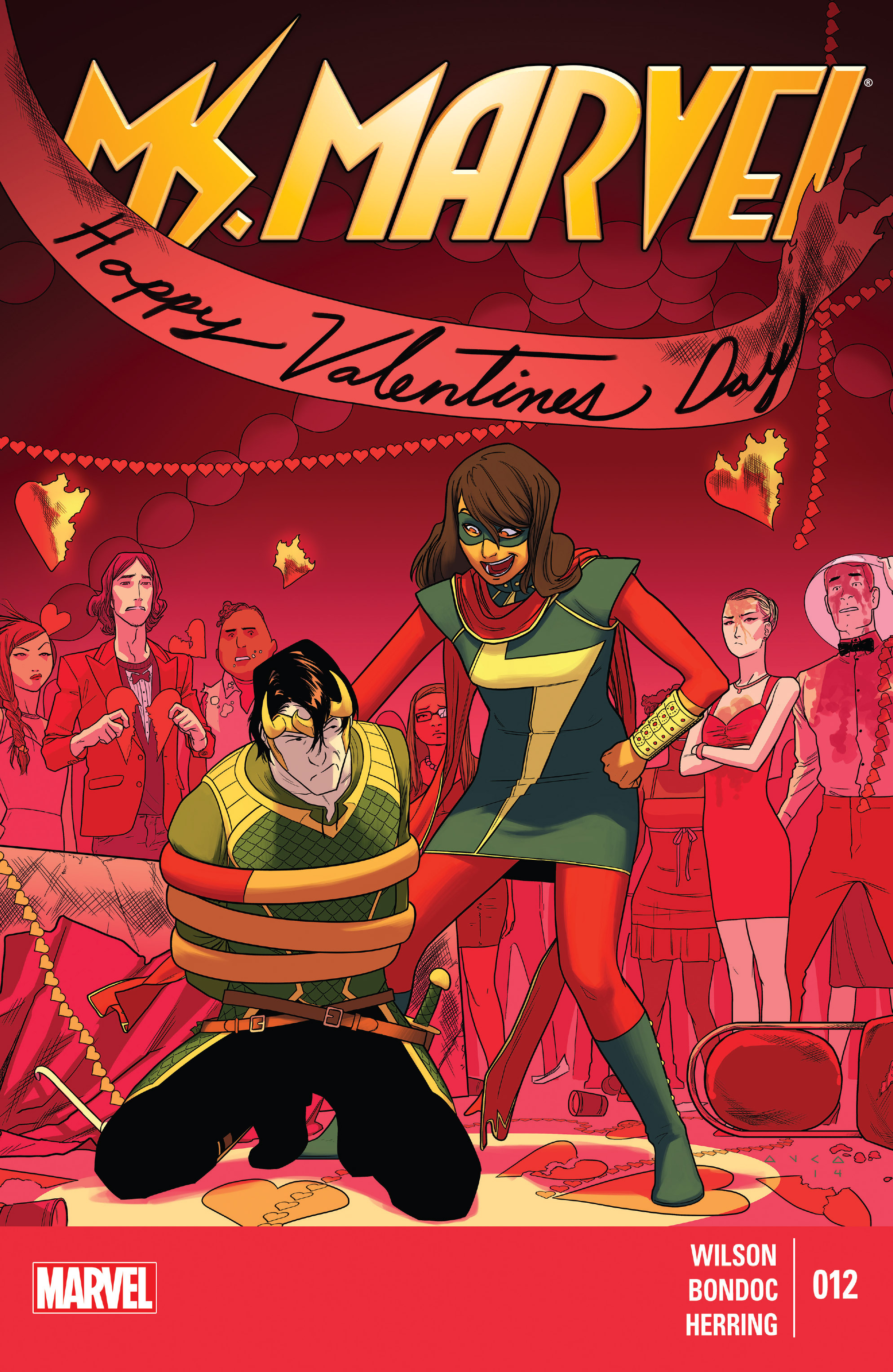 Read online Ms. Marvel (2014) comic -  Issue #12 - 1