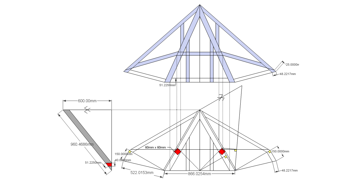 Roof Framing Geometry: European Championship for Carpenters task model ...