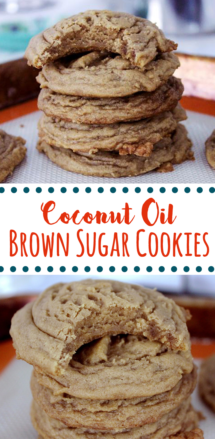 Brown Sugar Coconut Oil Cookies Fresh from the...