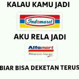 Kumpulan Meme Indomaret vs Alfamart yang Dijamin Bikin Ngakak