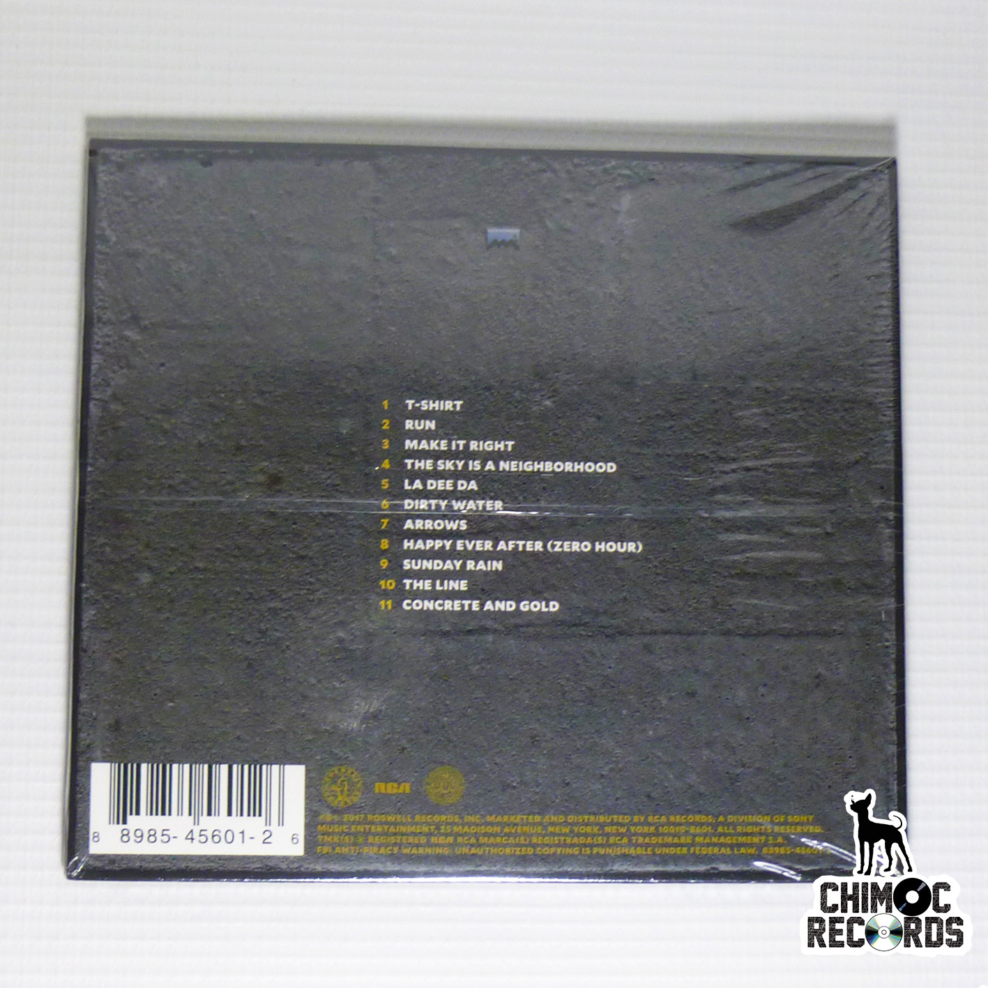 CD Foo Fighters Concrete And Gold Chimoc Records