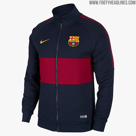 fc barcelona anthem jacket