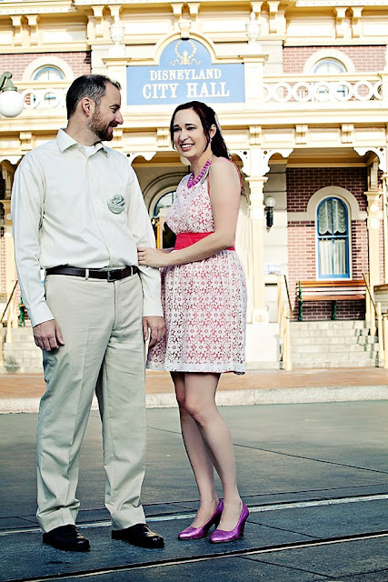 Day After Wedding Photo Shoot at Disneyland