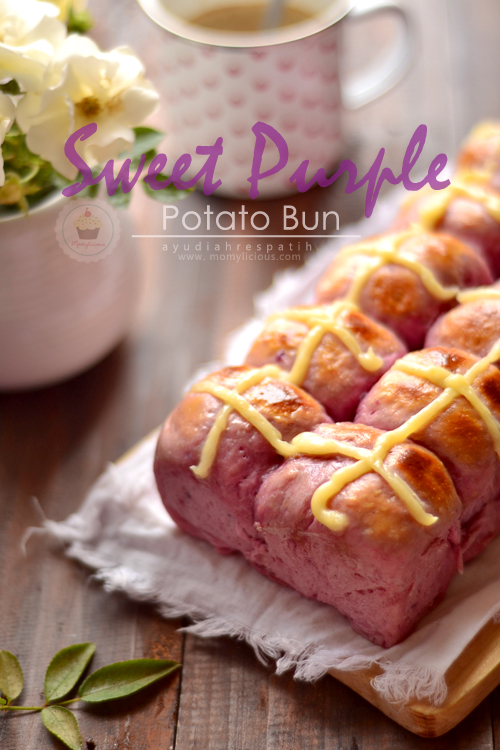Sweet Purple  Potato Bun