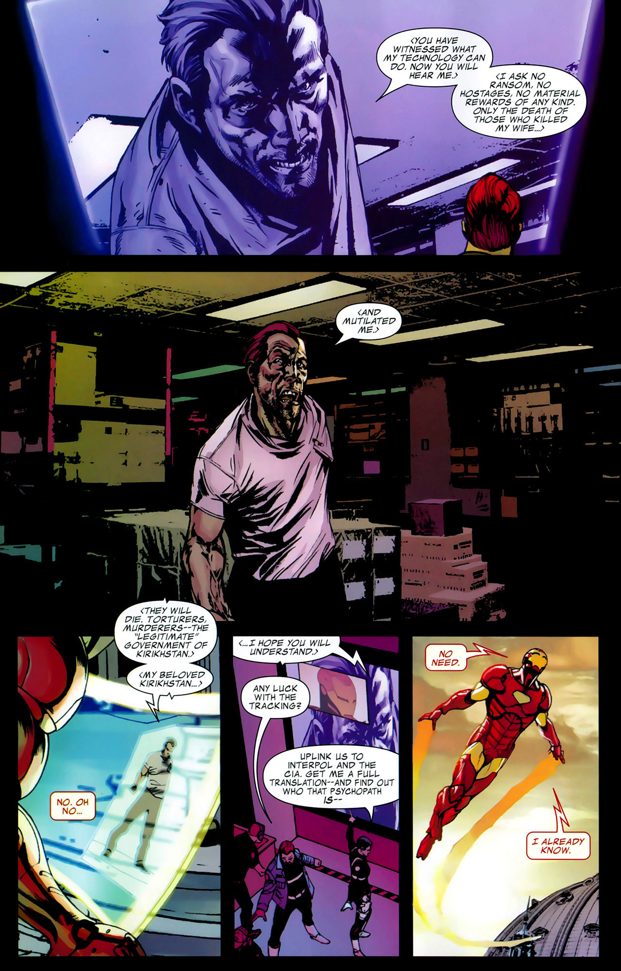 Read online Iron Man (2005) comic -  Issue #29 - 15