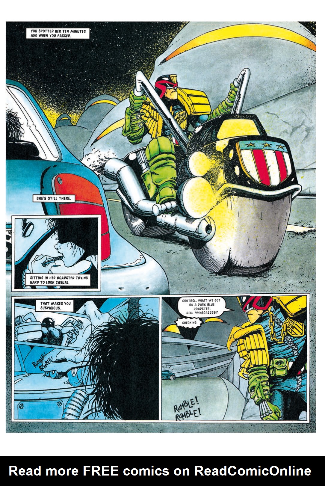 Read online Judge Dredd: The Complete Case Files comic -  Issue # TPB 22 - 208