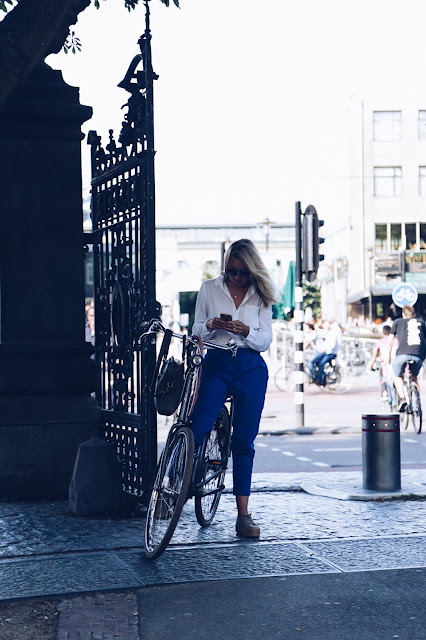 street style bikes Amsterdam fashion