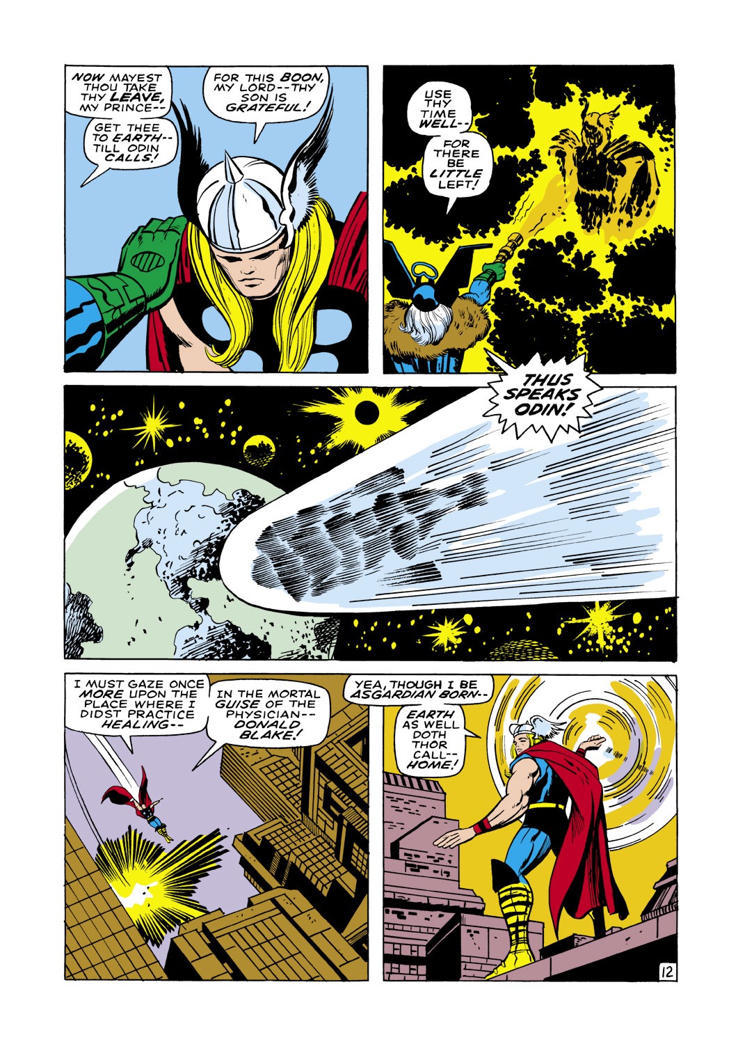 Read online Thor (1966) comic -  Issue #167 - 13
