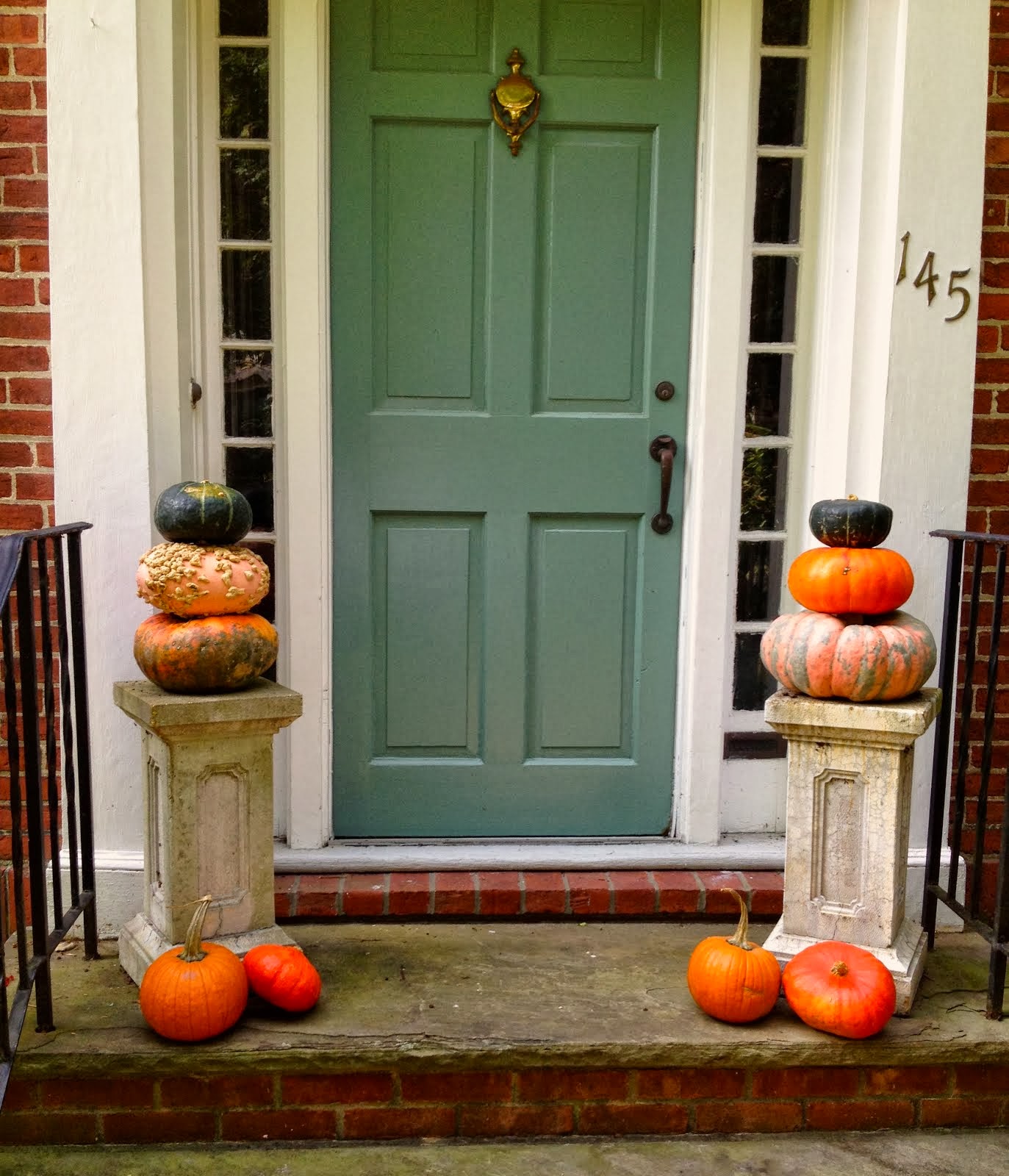 Fall front door