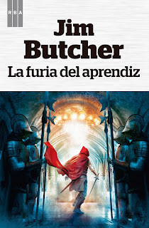 Portada del libro Las furias del Aprendiz de RBA literatura, las furias del aprendiz, jim butcher, codex alera, tavi, Amara, Bernard, Isana, las furias de alera, paginas gratis, opinion, reseña, libro, libro fantasia,