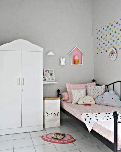 Desain Kamar Tidur Anak Perempuan Minimalis Sederhana