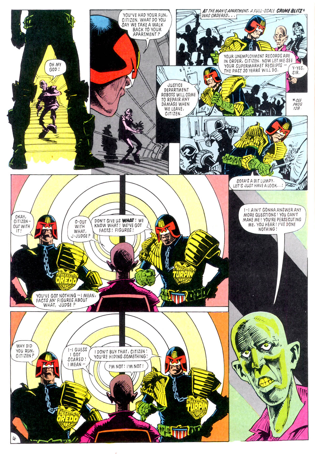 Read online Judge Dredd: The Complete Case Files comic -  Issue # TPB 4 - 257