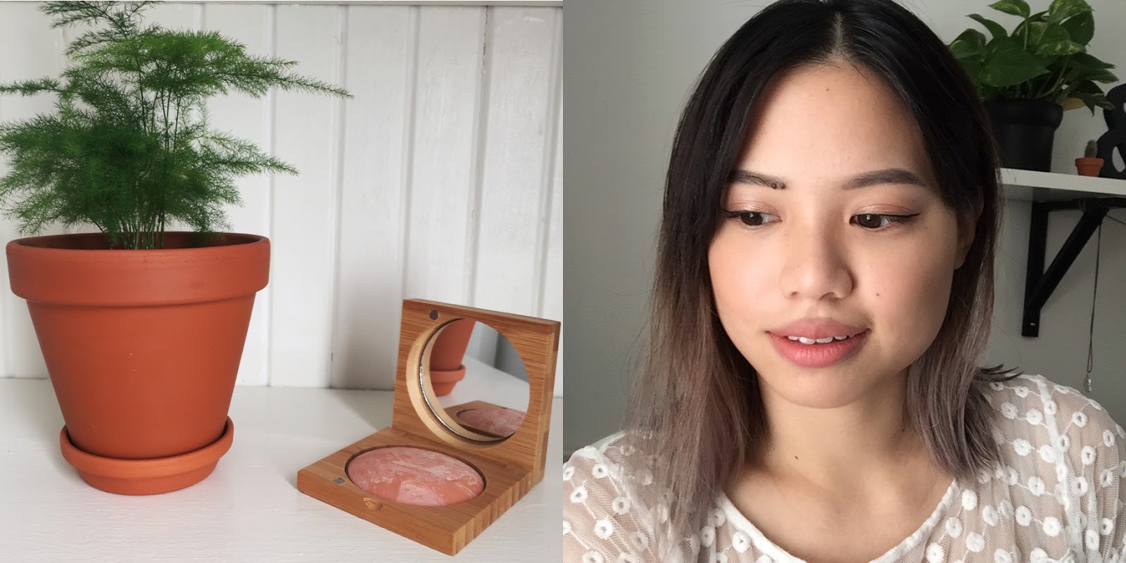 antonym baked blush in peach antonym baked blush in peach review organic makeup brand hellolindasau