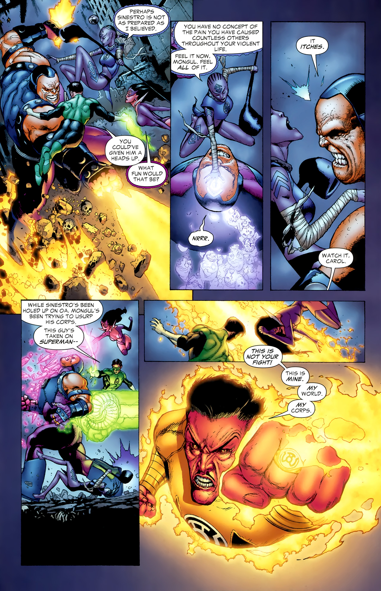 Read online Green Lantern (2005) comic -  Issue #46 - 16