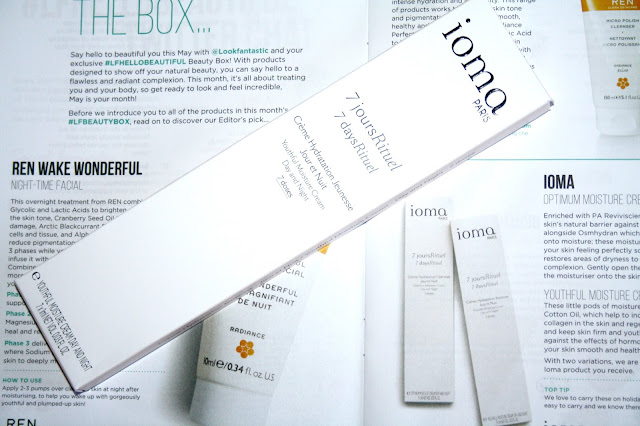 LOOKFANTASTIC BEAUTY BOX MAY 2016