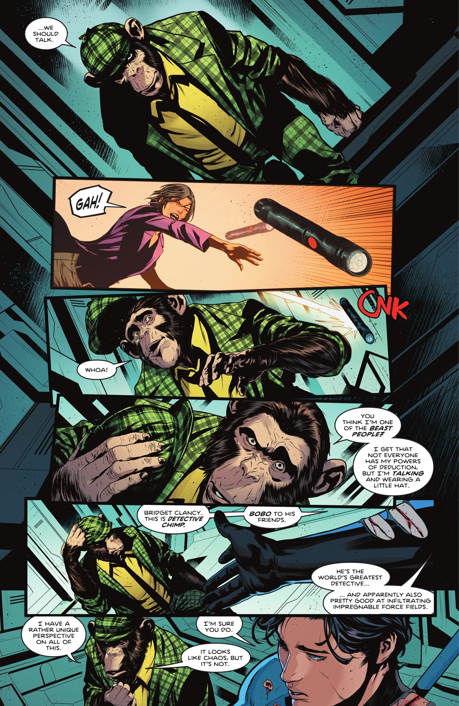 Titans: Beast World chapter 3 page 8