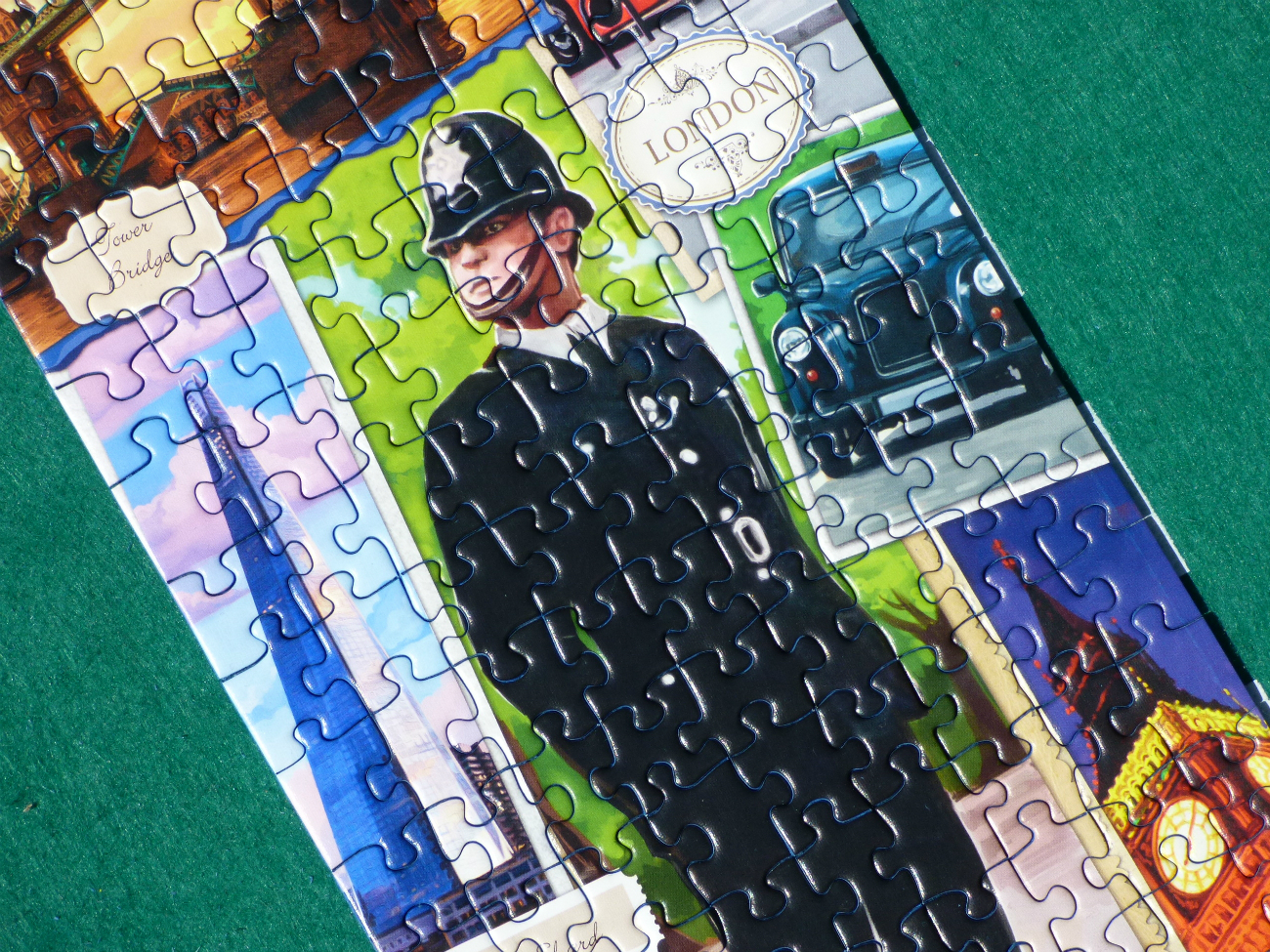 Chez Maximka I love London jigsaw