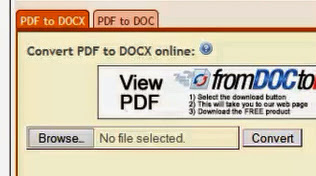 cara mudah ubah pdf ke word docx atau doc