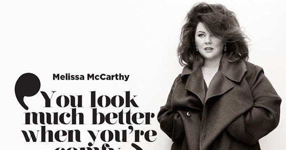 Melissa Mccarthy Fan Site You Look Much Better When You Re Comfy