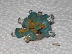 led lights string christmas fixing broken fix leads magnet magnetic lead rusted ferrous doubted stuck ones were georgesworkshop