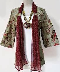 Model Baju Batik Muslim Terbaru