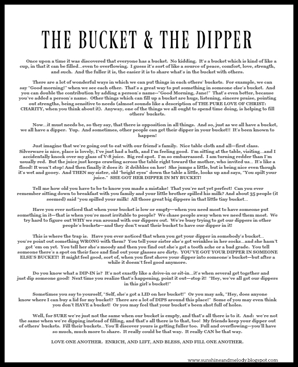 Sunshine and Melody DONT BE A DIPPER