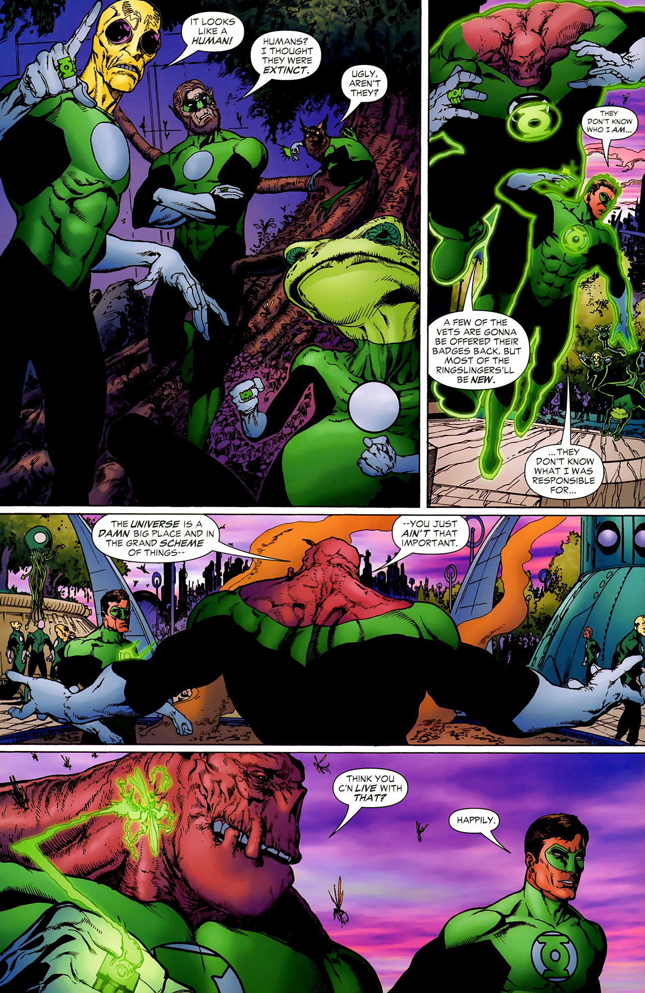 Read online Green Lantern (2005) comic -  Issue #4 - 6