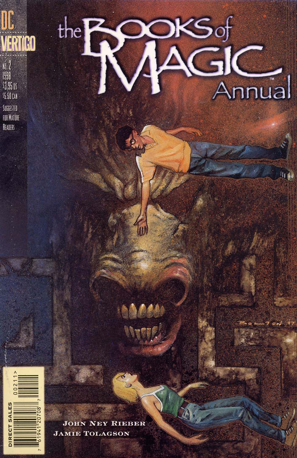 Read online The Books of Magic comic -  Issue # _Annual 2 - 1