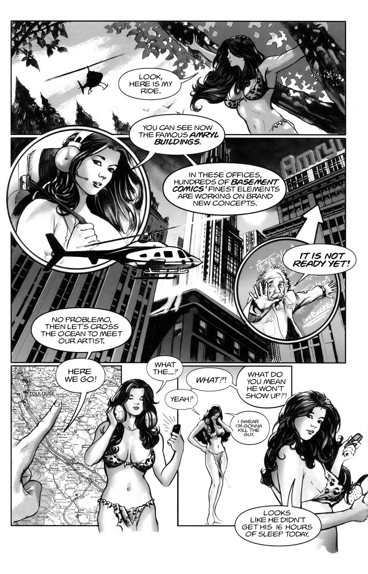 Read online Cavewoman Jungle Jam comic -  Issue #1 - 4
