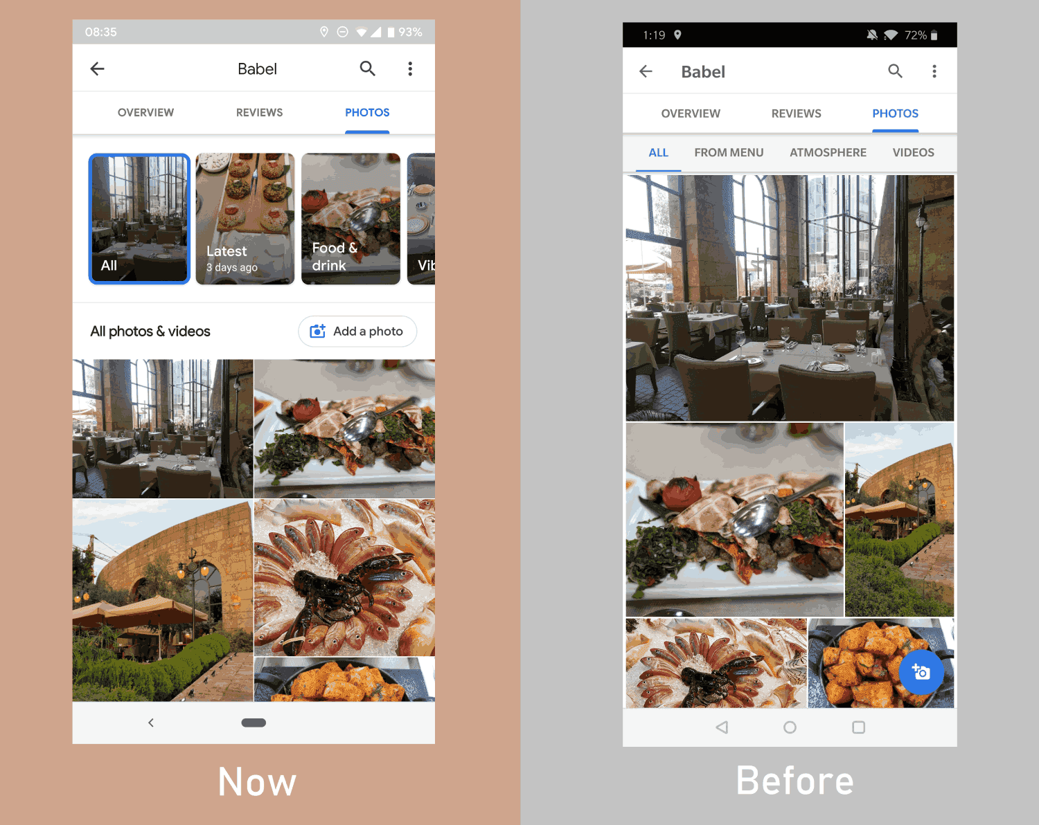 Google Maps Adds A Sorting Filter In Photos Section Most Recent