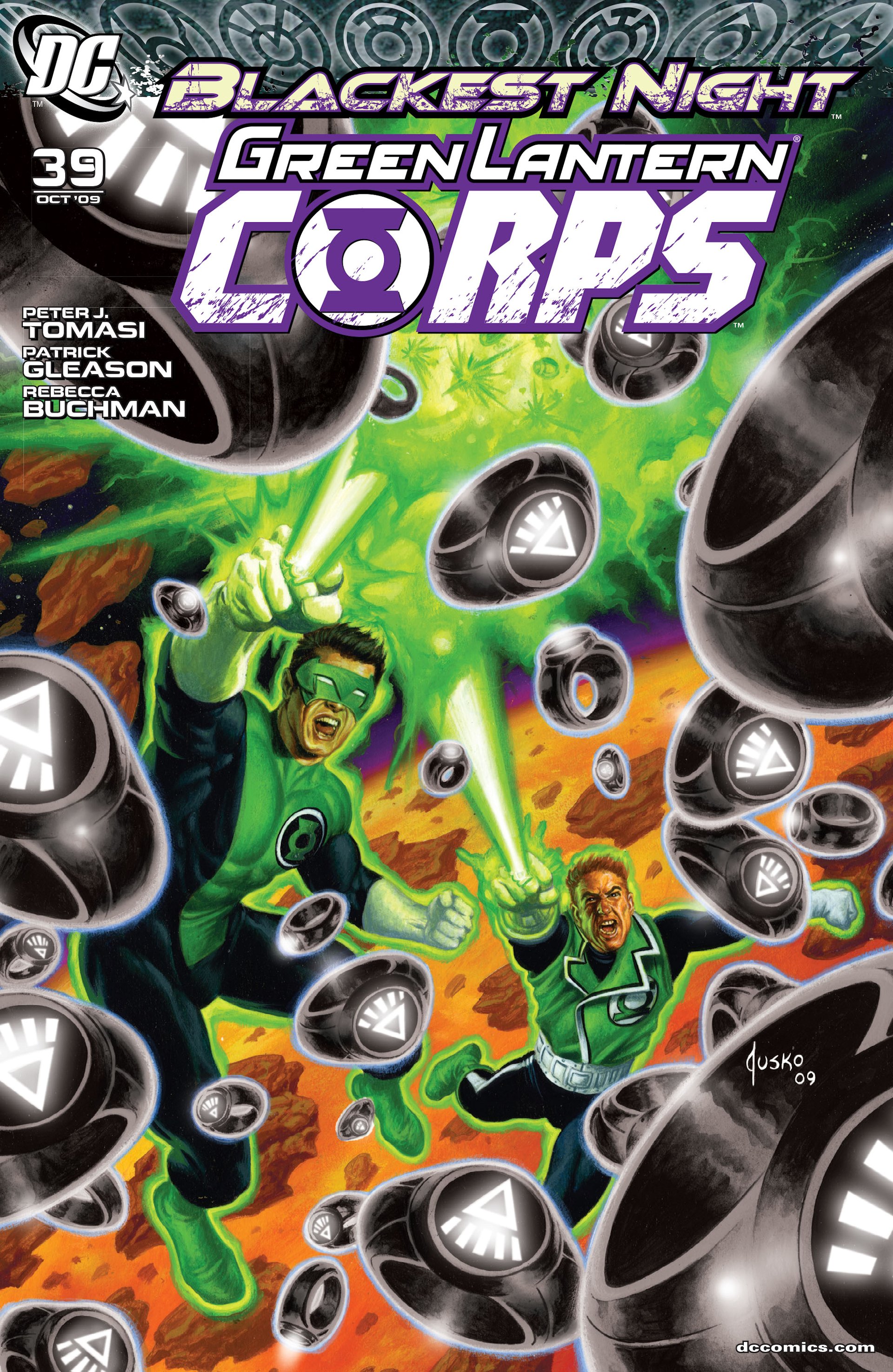 Read online Green Lantern Corps (2006) comic -  Issue #39 - 2