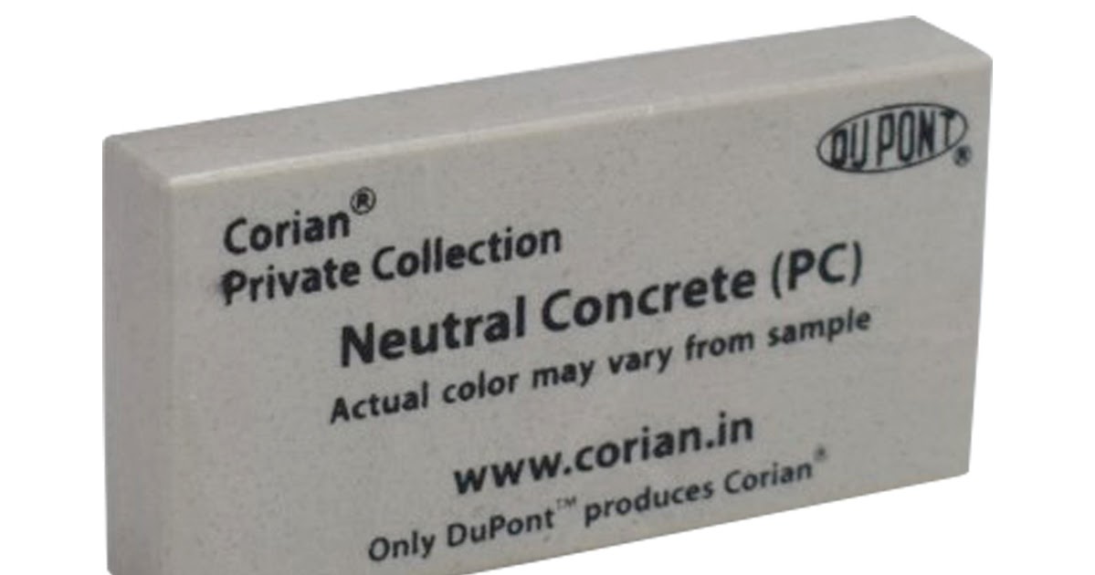 Dupont Corian Concrete