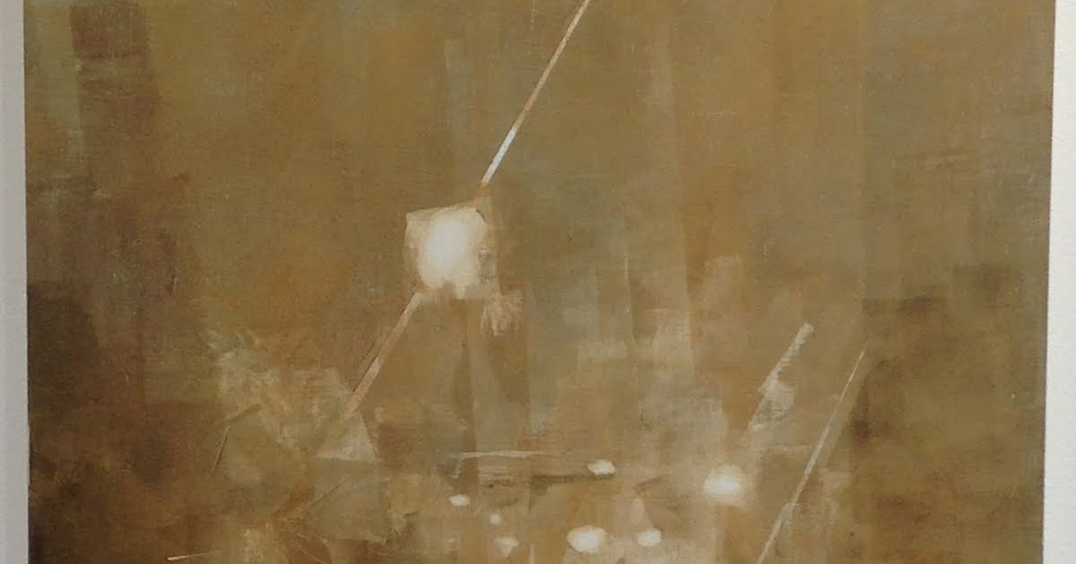 New Orleans oil painting Brayer painting with watersoluble oil paint