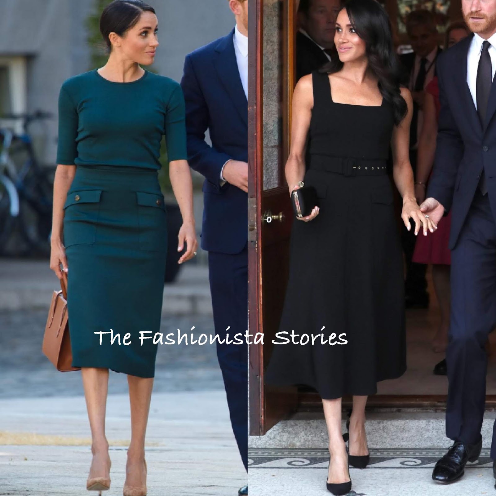 Meghan Duchess of Sussex in Givenchy & Emilia Wickstead in Dublin