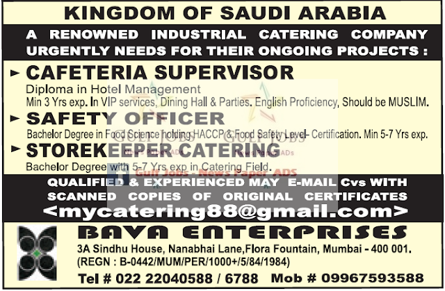 Saudi Arabia Large Job Opportunities for ongoing Projects
