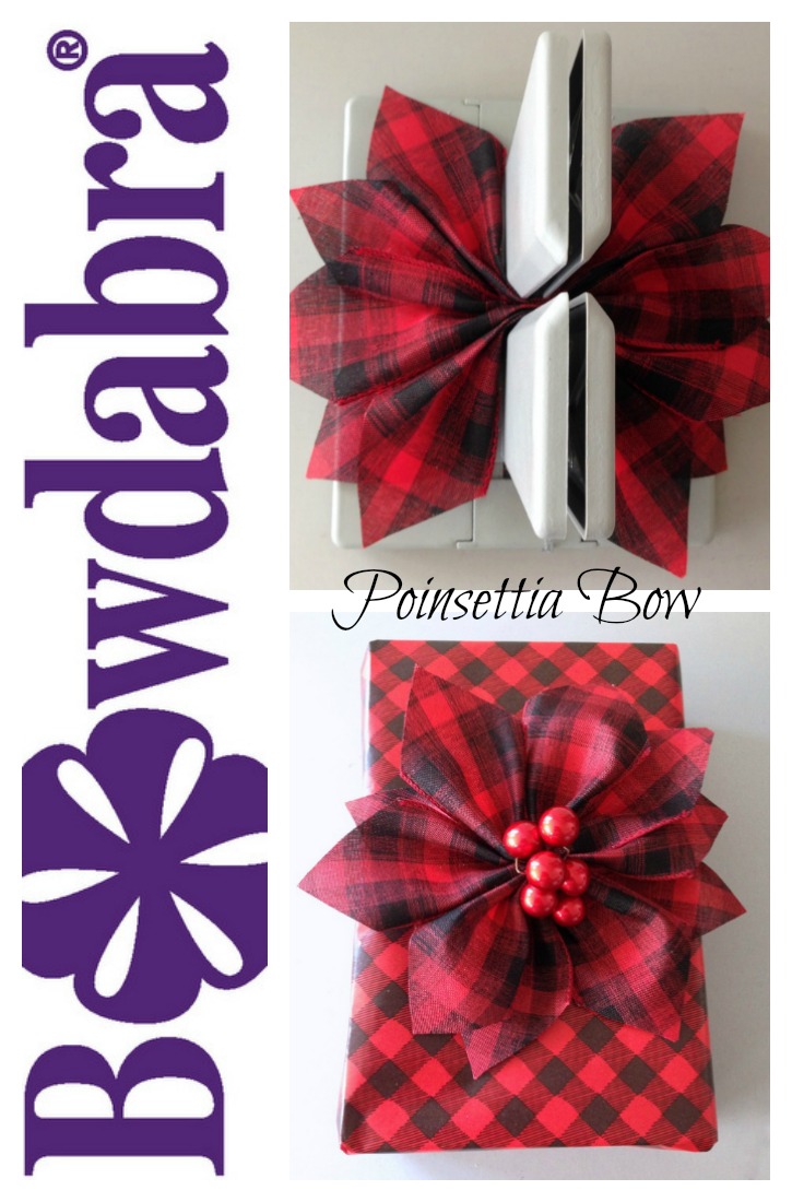 Purple Hues and Me: Bowdabra How To Make a Poinsettia Bow