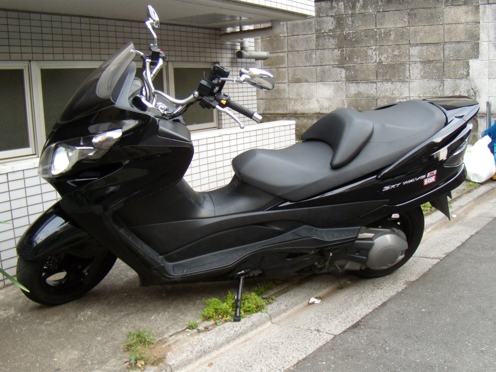 スカイウェイブ cj44a ビックスクーター イモビ