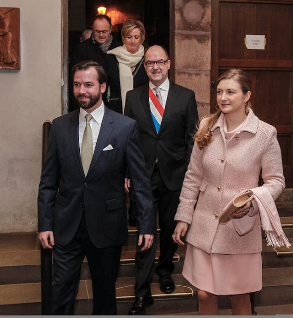 Prince Guillaume and Princess Stéphanie