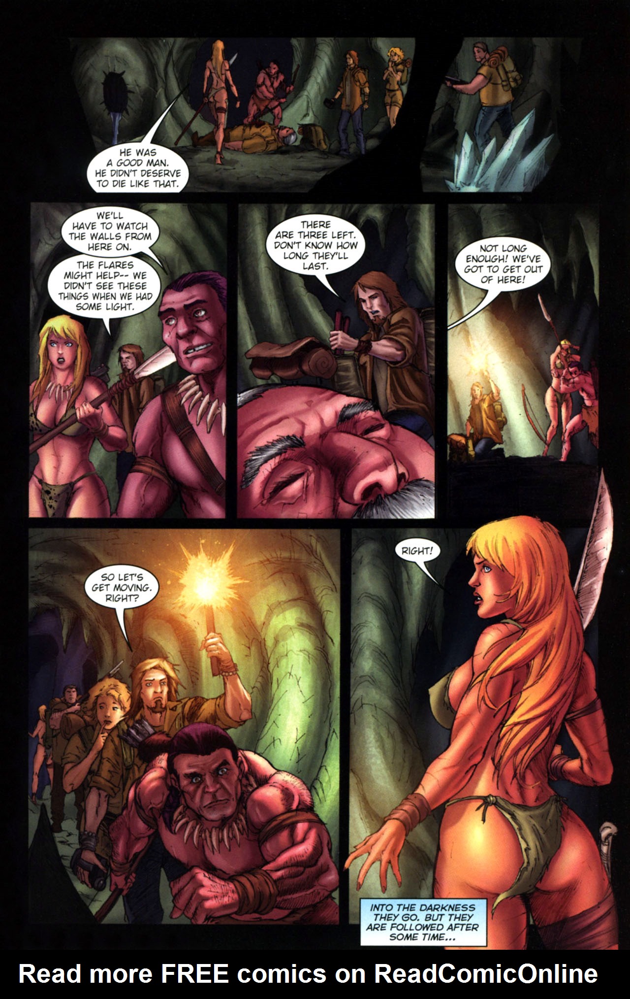 Read online Jungle Girl comic -  Issue #4 - 22
