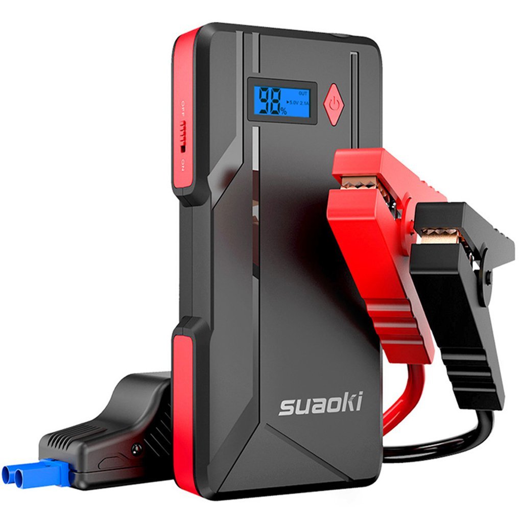 "REVIEW" SUAOKI P6 800A Peak Car Jump Starter (Up to 6.0L Gas or 5.0L