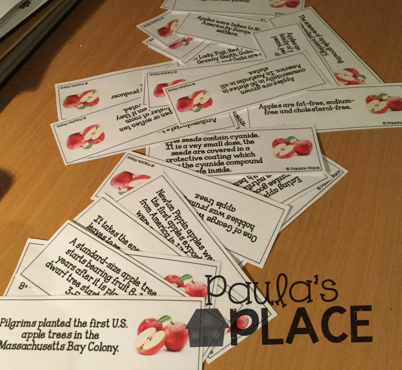 Paula's Place Teaching Resources Apples, Apples and More Apples