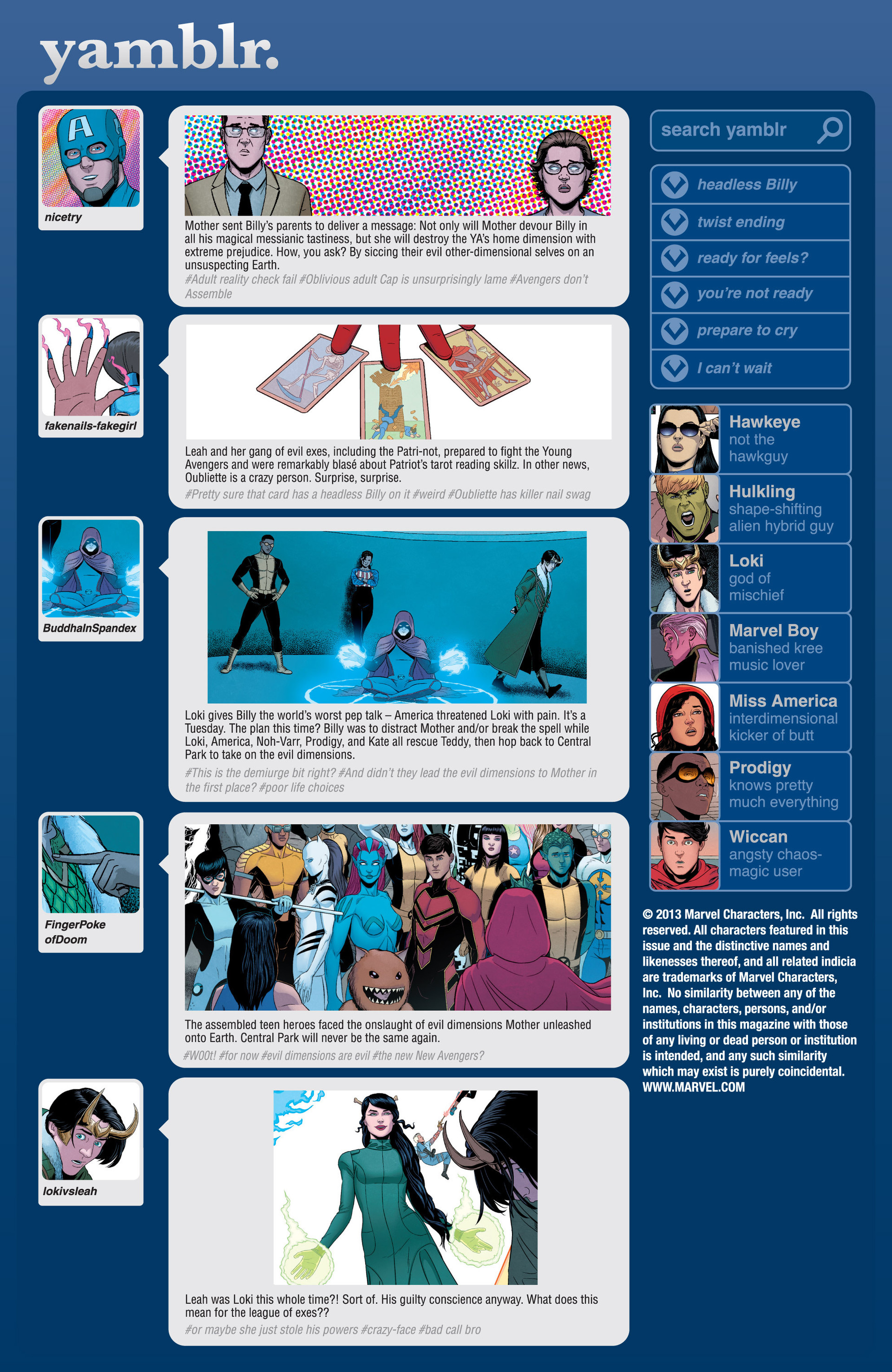 Read online Young Avengers (2013) comic -  Issue #13 - 2