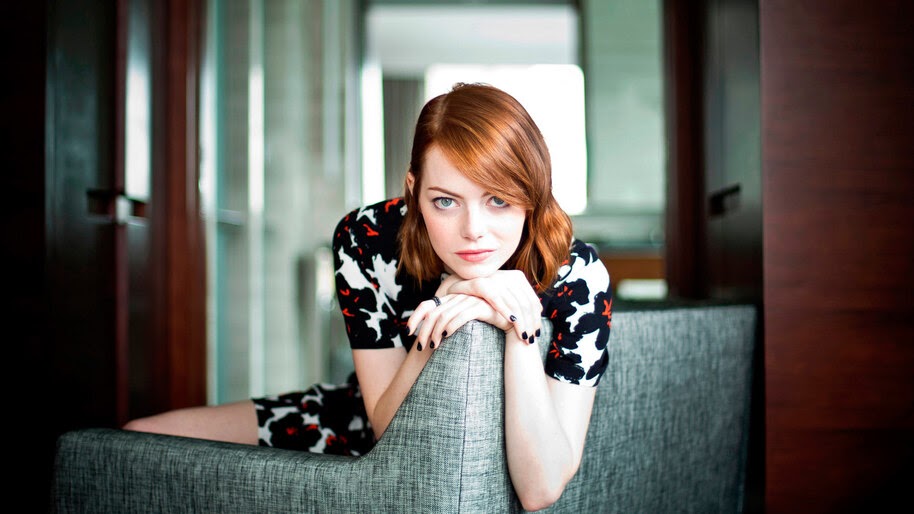 Emma Stone, Red Hair, 4K, #4.712 Wallpaper