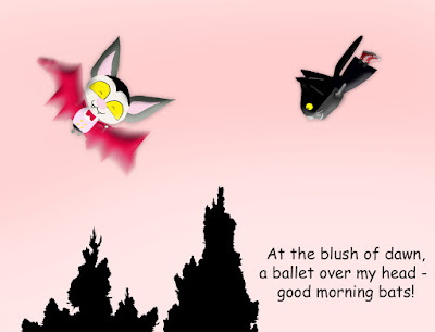 THE ADVENTURES OF CATMAN (And his friends): GOOD MORNING BATS