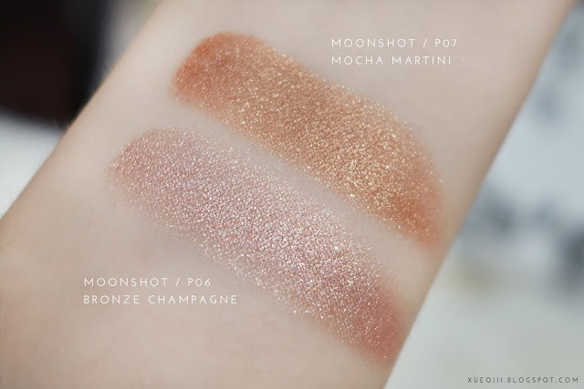 Moonshot Jelly Pot in P06 Bronze Champagne, P07 Mocha Martini Swatches